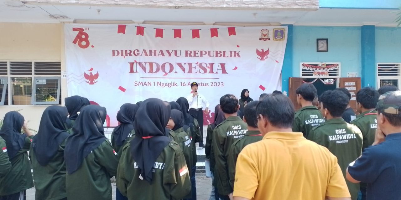 Semarak HUT ke-78 Kemerdekaan RI, SMAN 1 Ngaglik Gelar Lomba