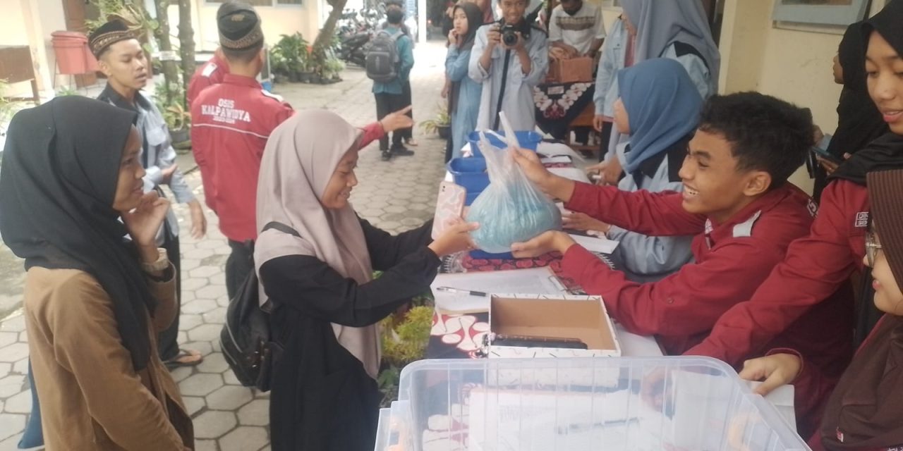 Zakat Fitrah di SMAN 1 Ngaglik