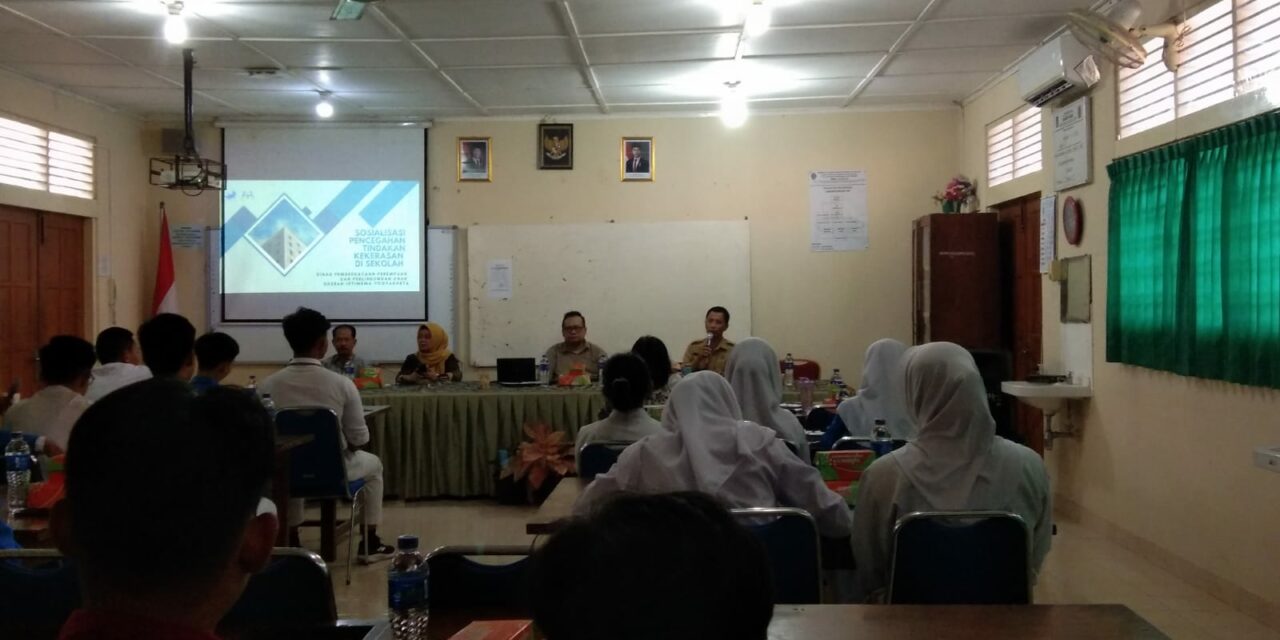 Sosialisasi Anti Kekerasan di SMAN 1 Ngaglik