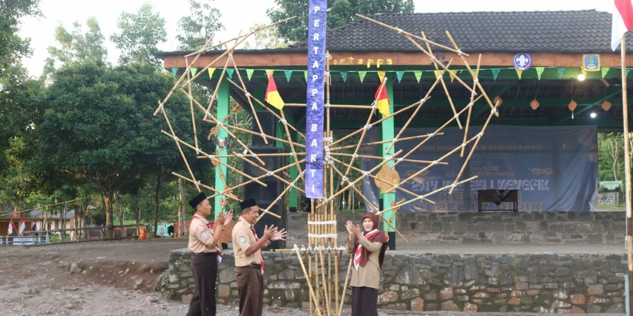 Pramuka Kalpawidya Sukses menyelenggarakan Pertappa Bakti XXVII