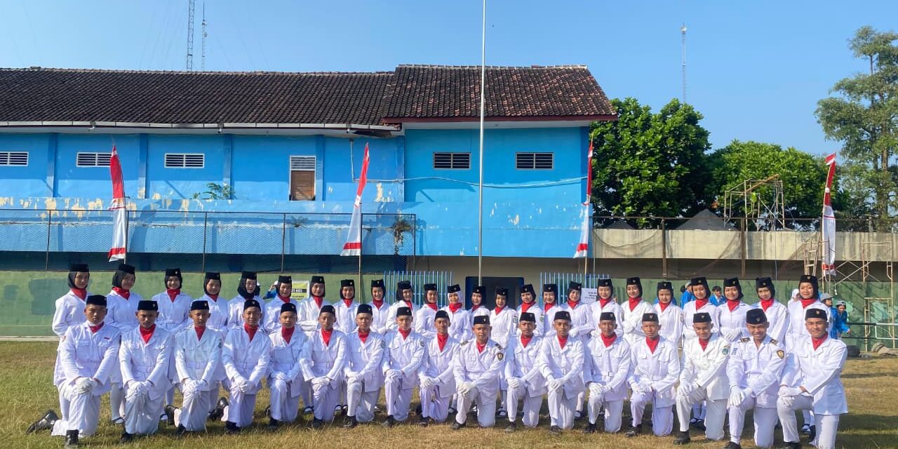Tonti Kalpawidya berhasil mengibarkan bendera sang merah-putih di HUT RI KE – 80