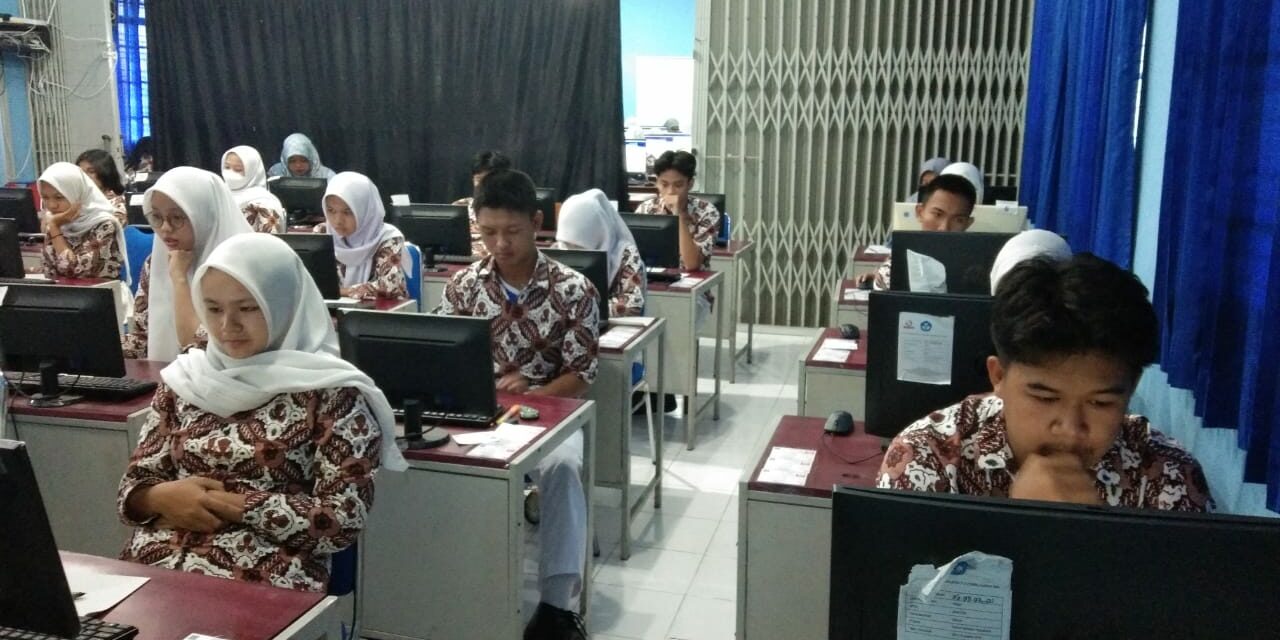 Pelaksanaa TKA di SMAN 1 Ngaglik Berjalan Lancar