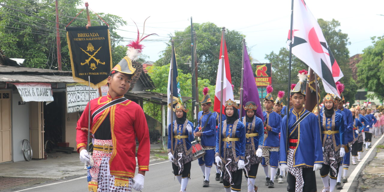 SMAN 1 Ngaglik Gelar Kirab Budaya Peringati Hari Jadi ke-271 DIY