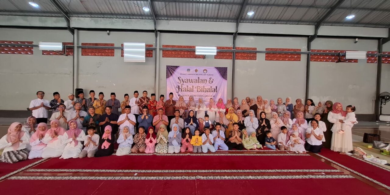 Keluarga Besar SMAN 1 Ngaglik Menyelenggarakan Syawalan dan Halalbihalal 1447 H