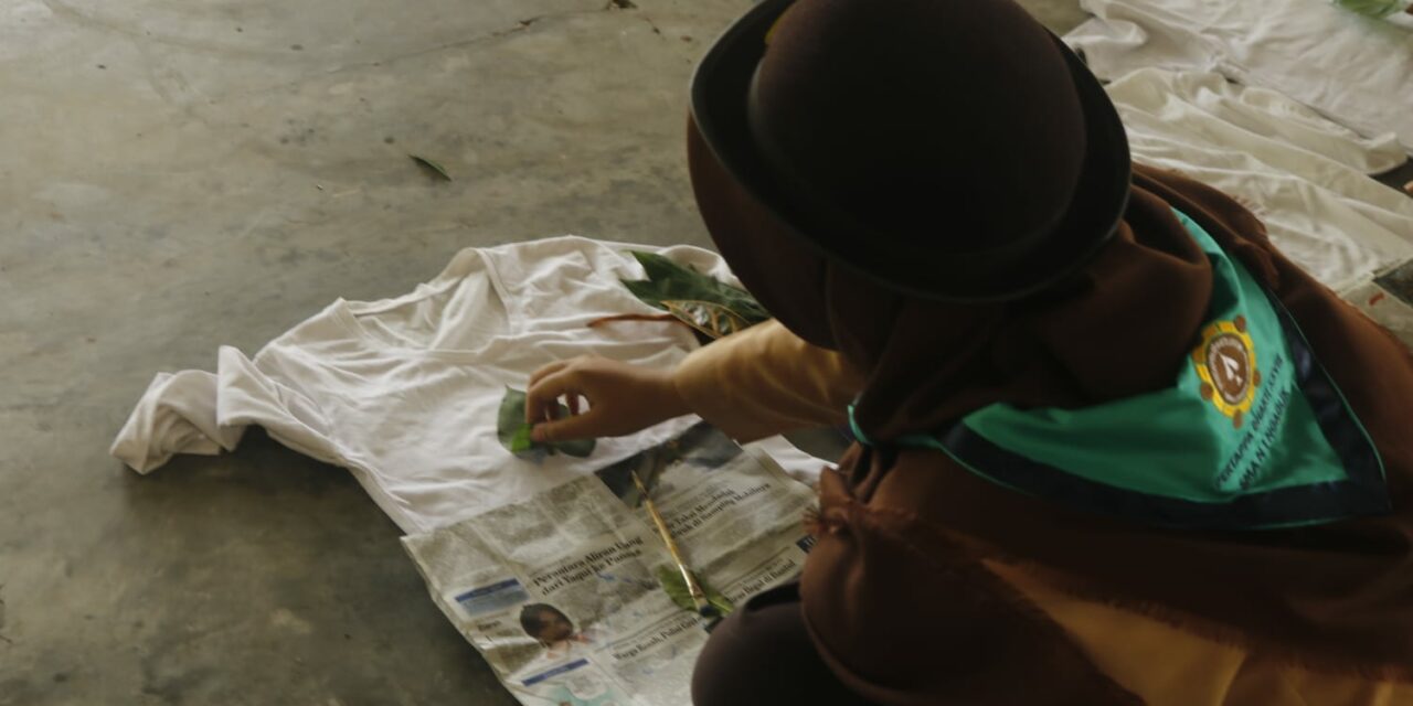 Leaf Printing di Pertappa Bakti XXVIII Semakin Berwarna Hadirkan Narasumber dari UNY