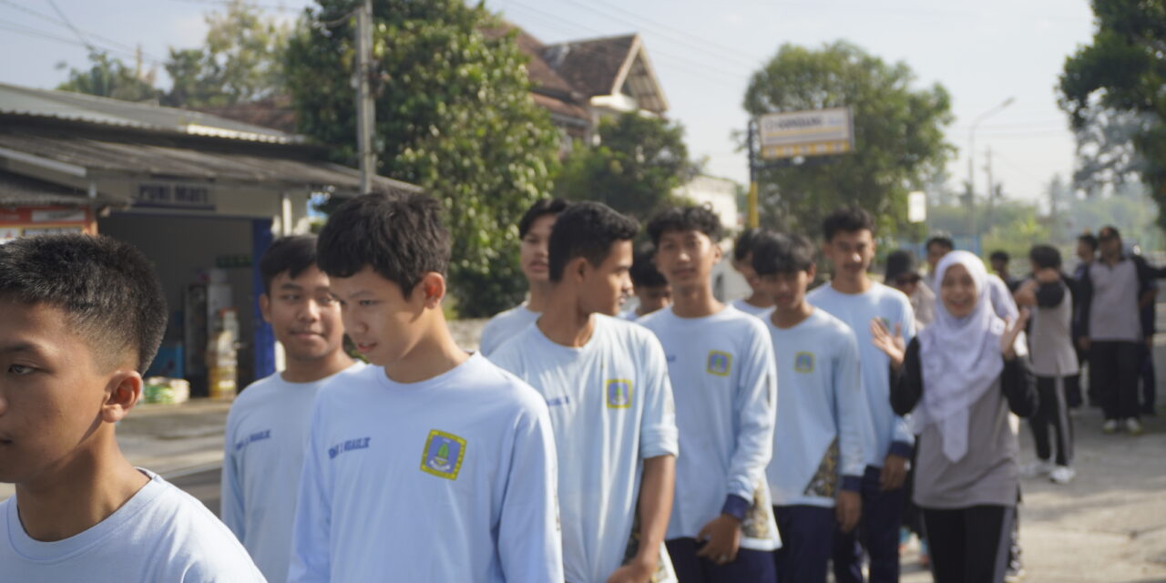 Penuh Keseruan, SMAN 1 Ngaglik Mengadakan FUNWALK