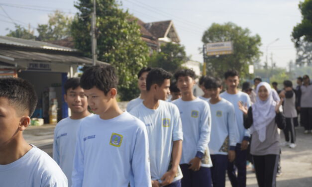 Penuh Keseruan, SMAN 1 Ngaglik Mengadakan FUNWALK