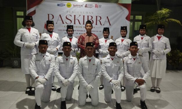 12 Murid SMAN 1 Ngaglik Sukses Jalankan Tugas Paskibraka Kapanewon Ngaglik pada HUT ke-81 RI